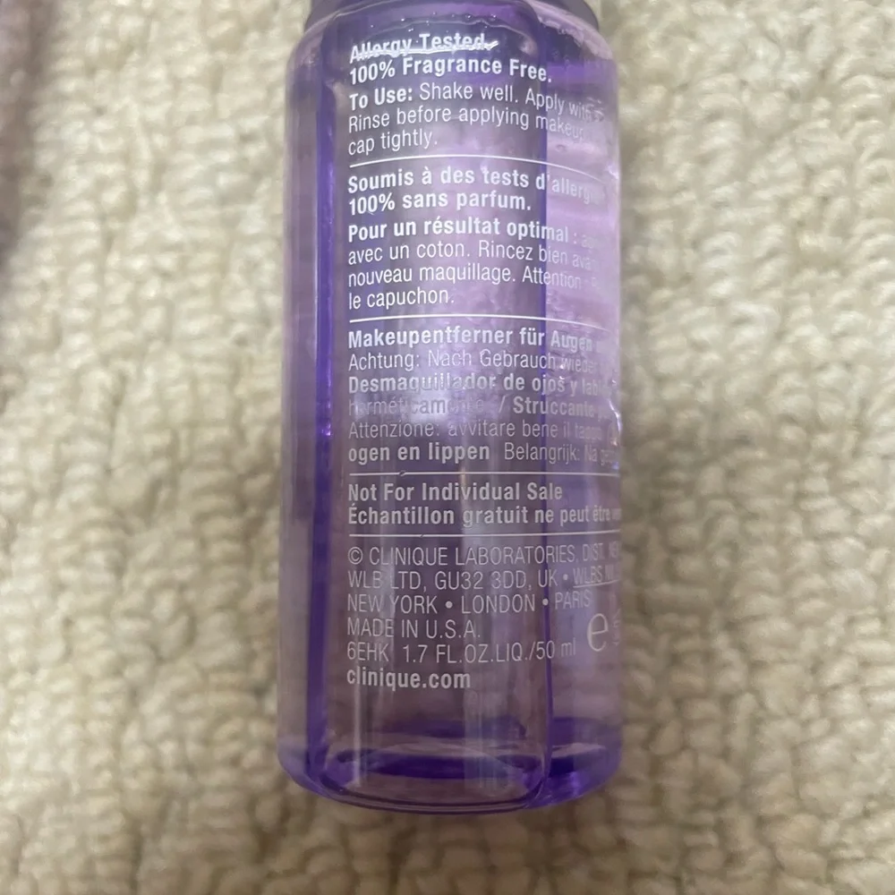 New! 7 Clinique Take The Day Off Makeup Remover Lids Lashes Lips Trial 1…